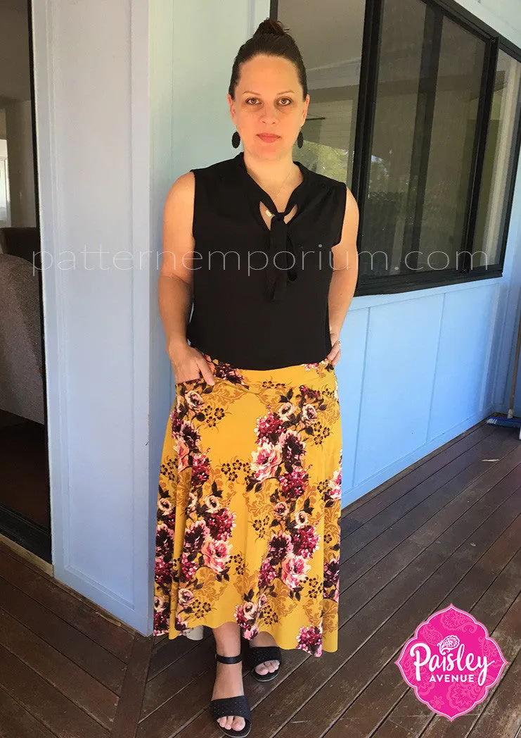 Starlight | High-Low Skirt Sewing Pattern