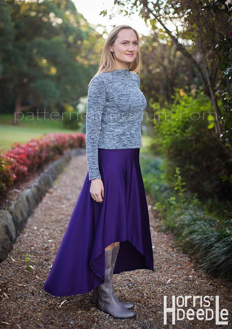 Starlight | High-Low Skirt Sewing Pattern