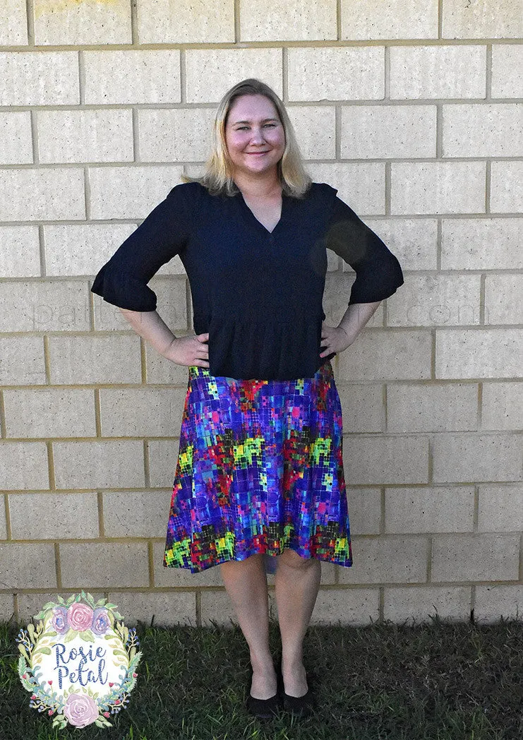 Starlight | High-Low Skirt Sewing Pattern
