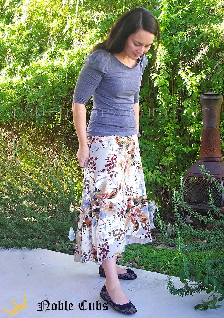 Starlight | High-Low Skirt Sewing Pattern