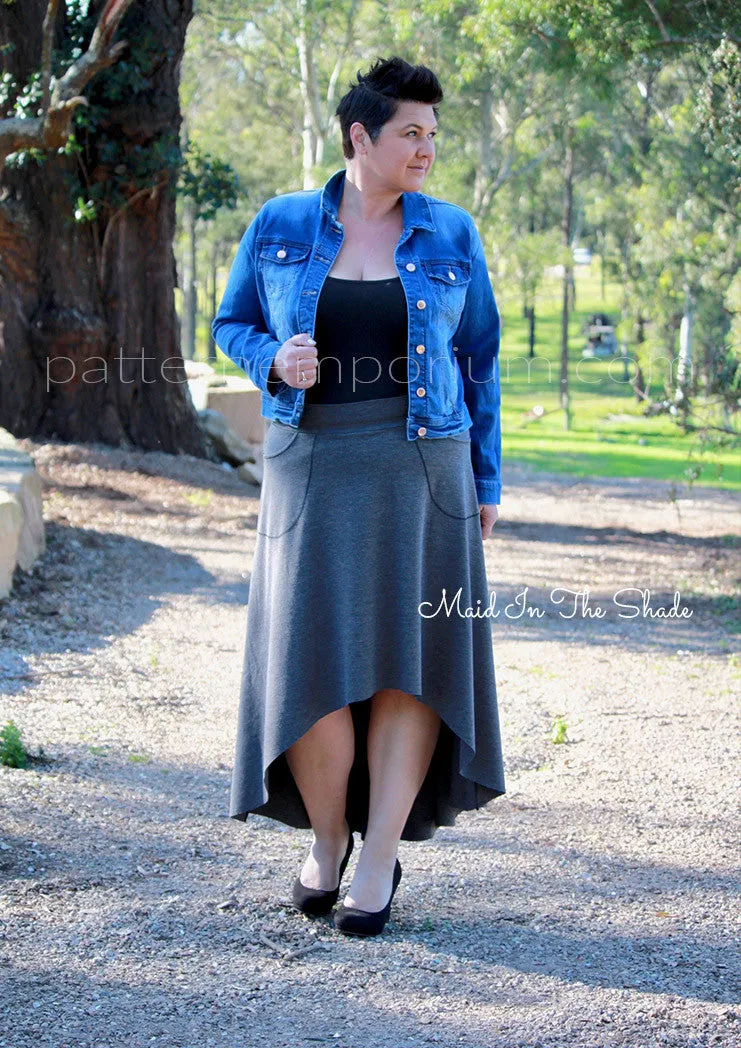 Starlight | High-Low Skirt Sewing Pattern