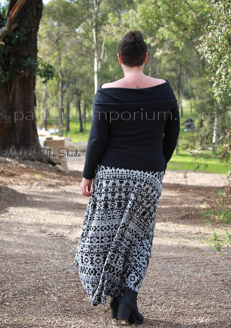 Starlight | High-Low Skirt Sewing Pattern