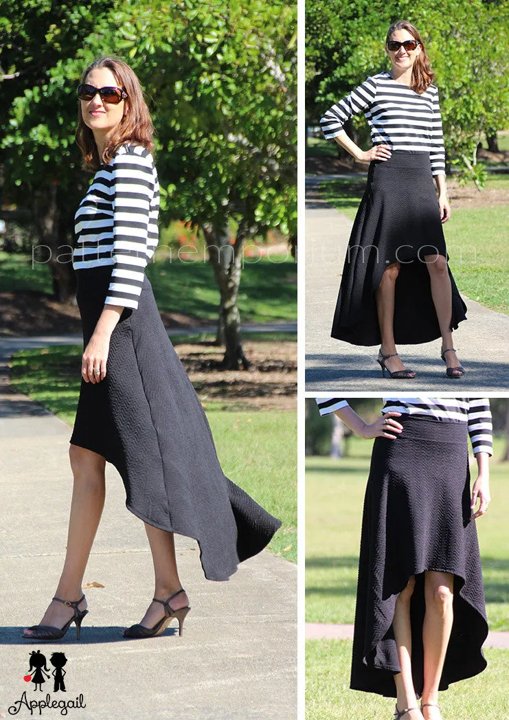 Starlight | High-Low Skirt Sewing Pattern