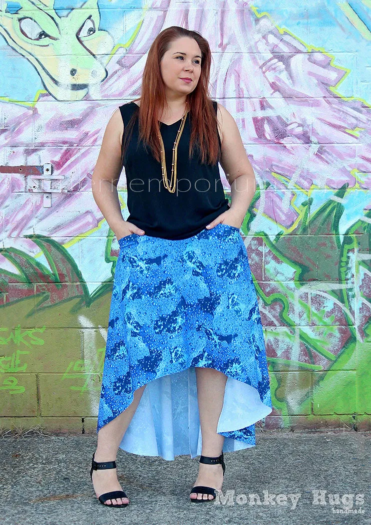 Starlight | High-Low Skirt Sewing Pattern
