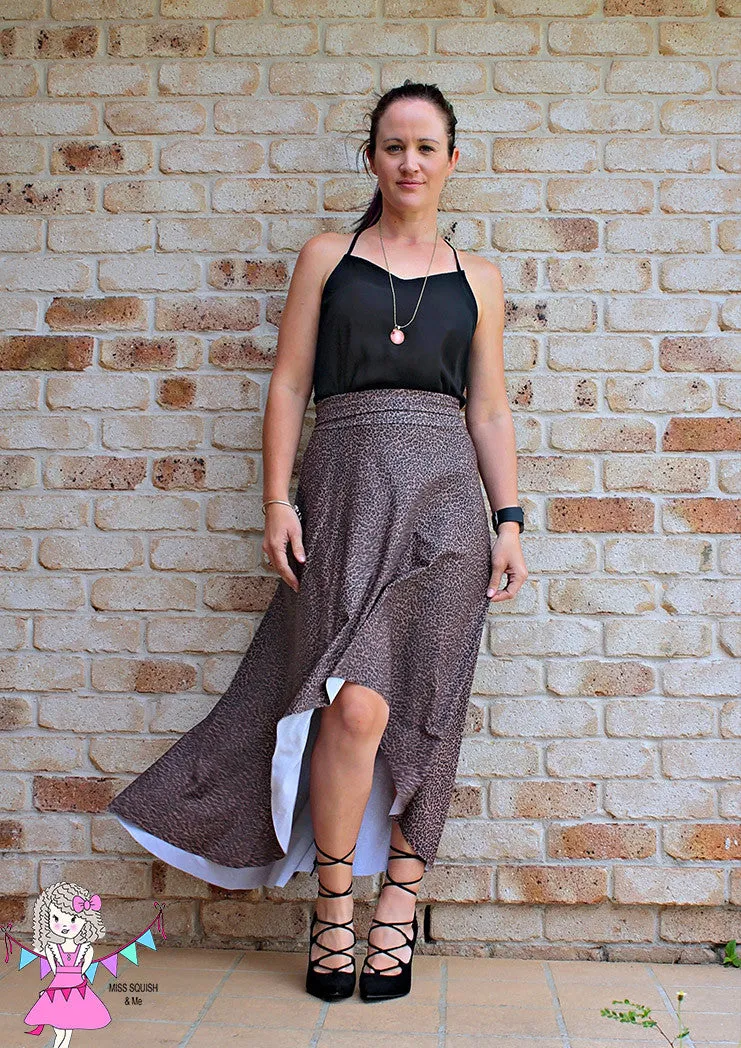 Starlight | High-Low Skirt Sewing Pattern