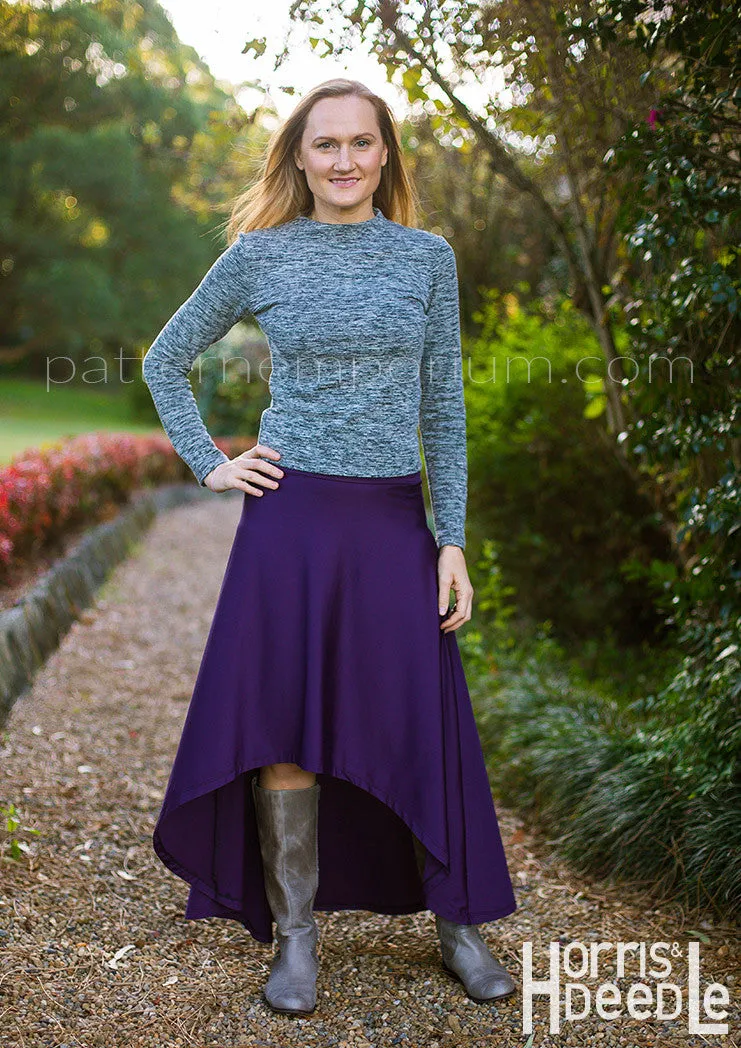 Starlight | High-Low Skirt Sewing Pattern
