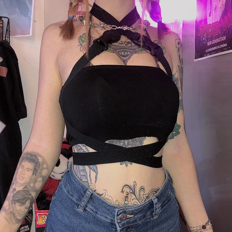 Strap Crop Top SD00644