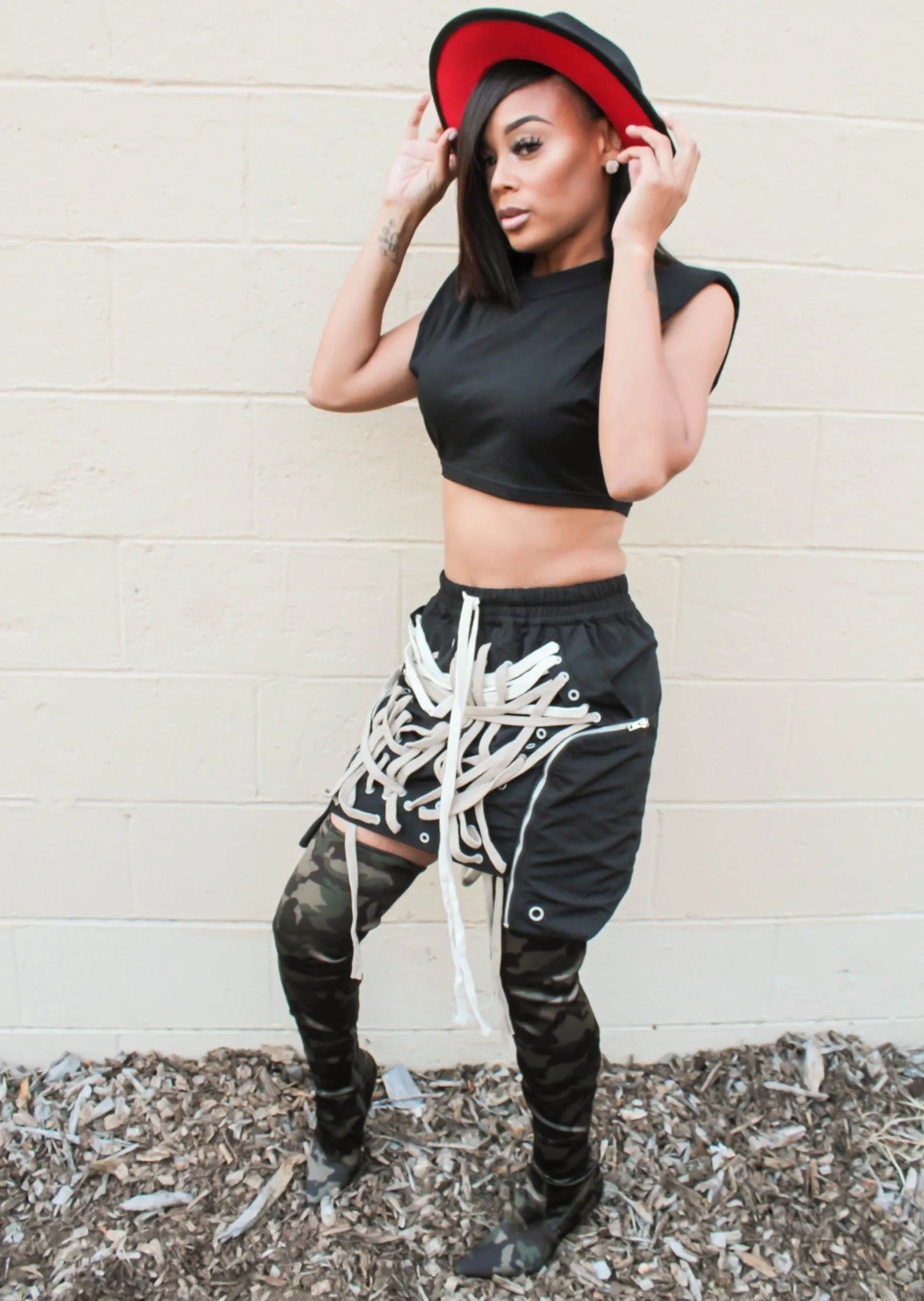 String You Along Skirt