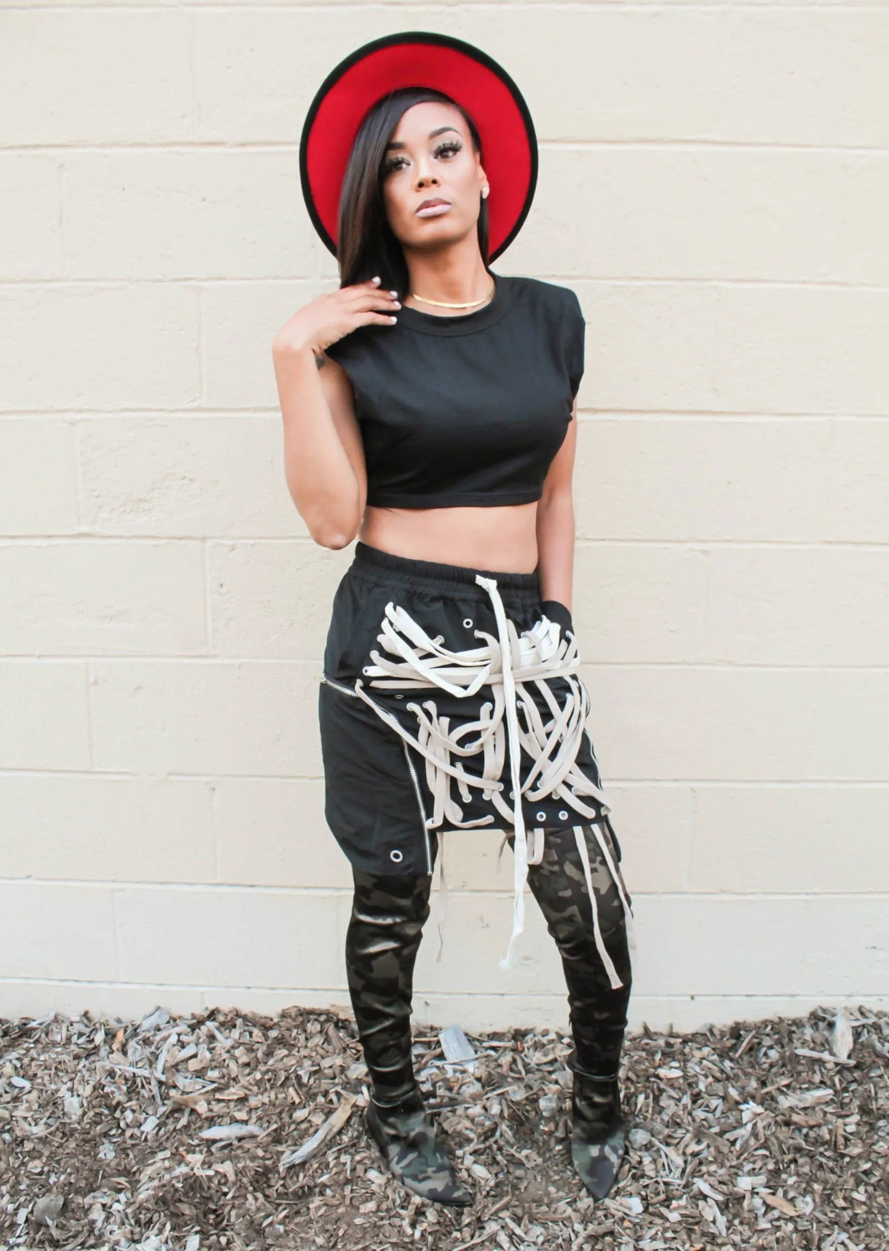 String You Along Skirt