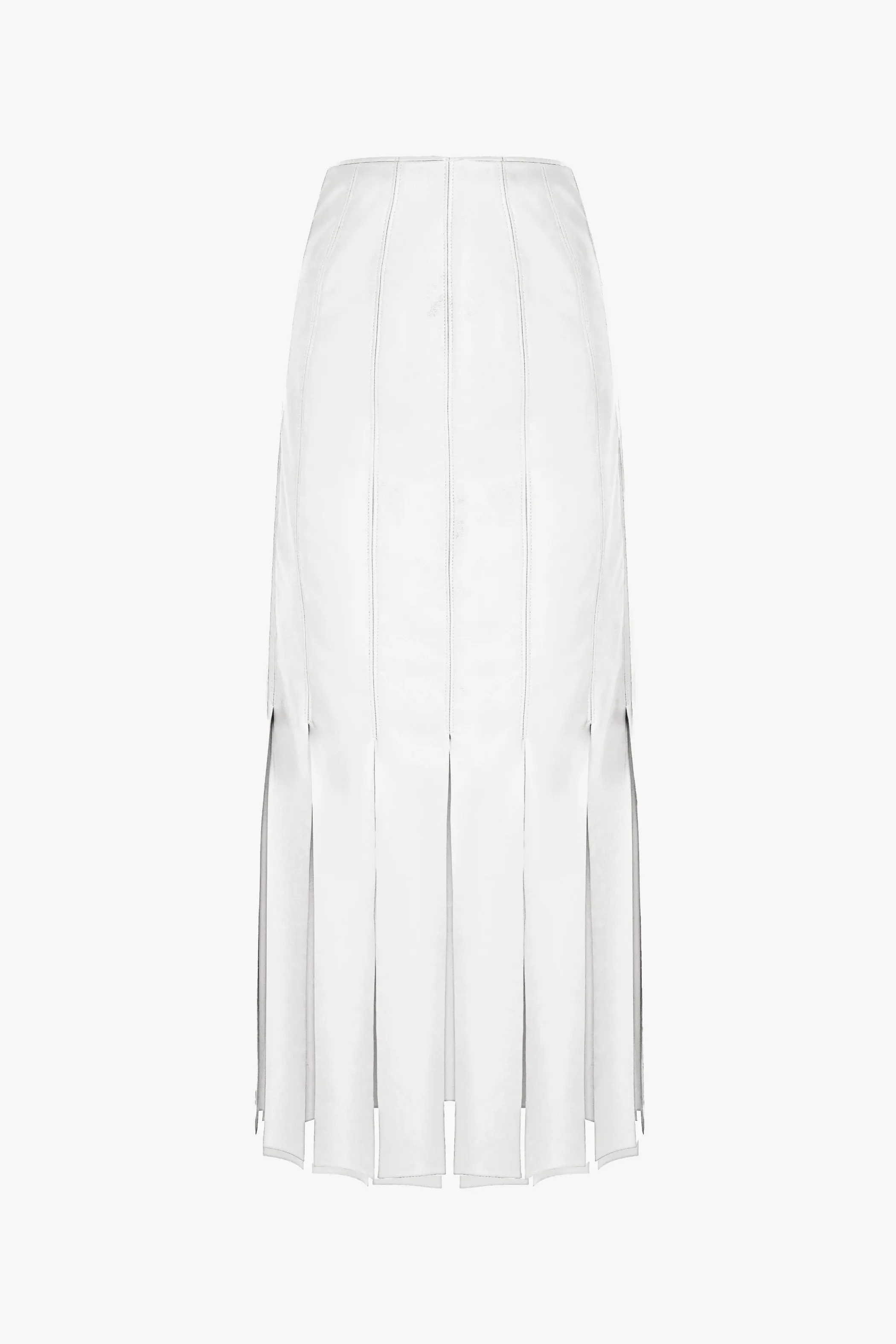 Strip Skirt - Vegan Leather