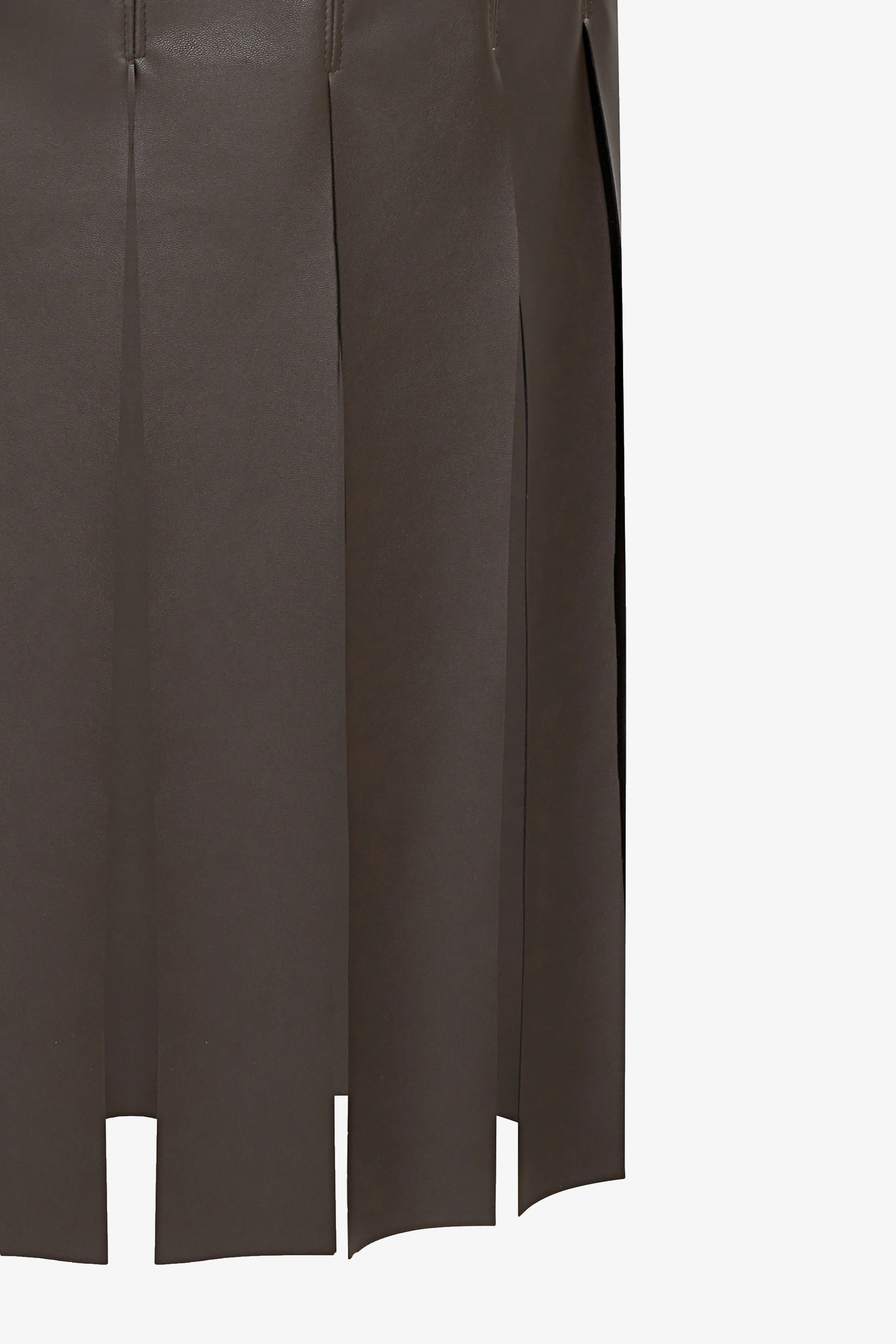 Strip Skirt - Vegan Leather