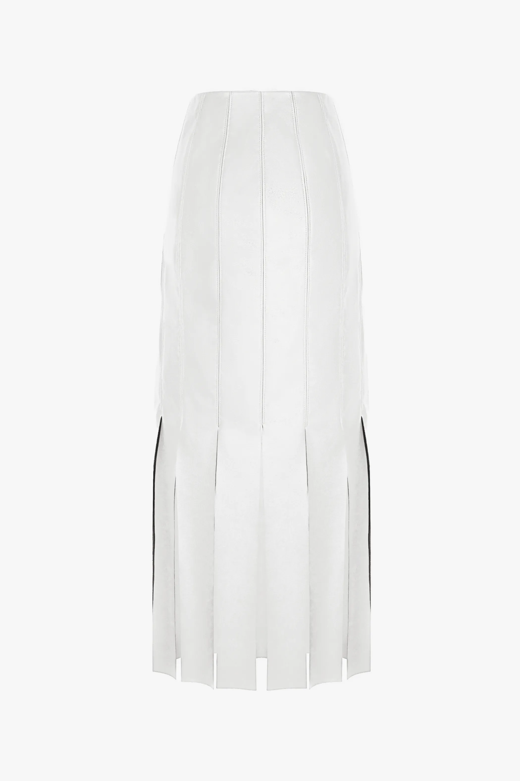 Strip Skirt - Vegan Leather