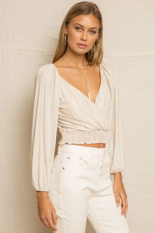 Striped Crop Top