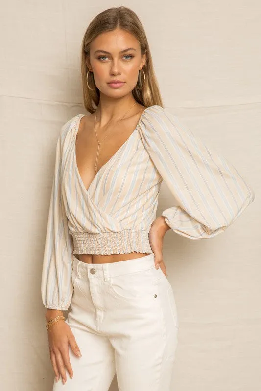 Striped Crop Top