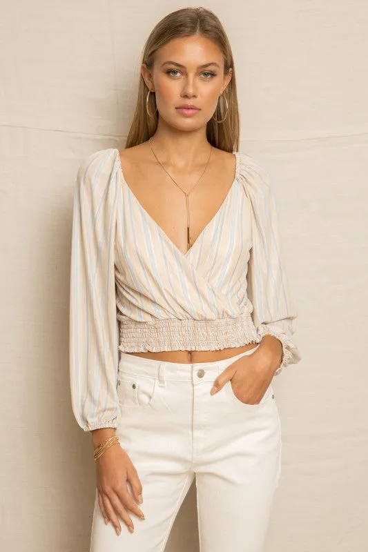 Striped Crop Top