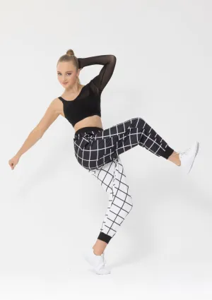 Studio 7 Eden Single Sleeve Crop | Black