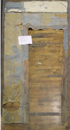 Takashi Horisaki, "Social Dress New Orleans — Interior Wall with Doorframe & hole II"