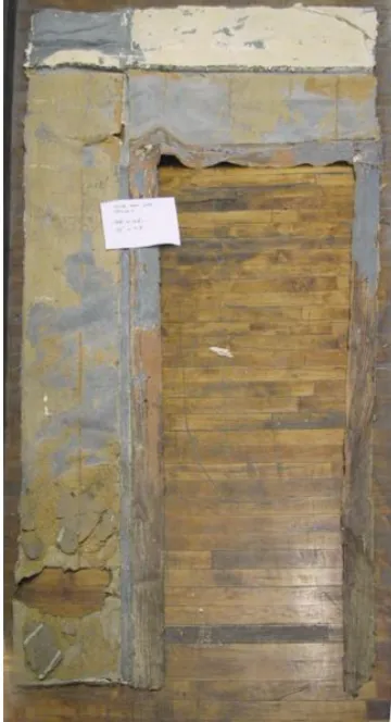Takashi Horisaki, "Social Dress New Orleans — Interior Wall with Doorframe & hole II"