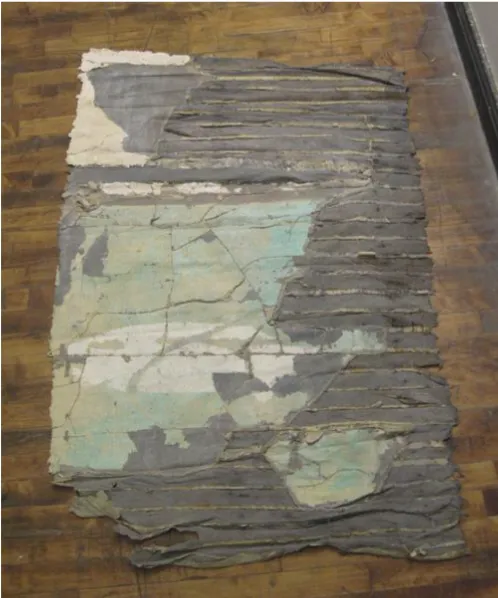 Takashi Horisaki, "Social Dress New Orleans — Interior Wall with Plaster and Lath I"