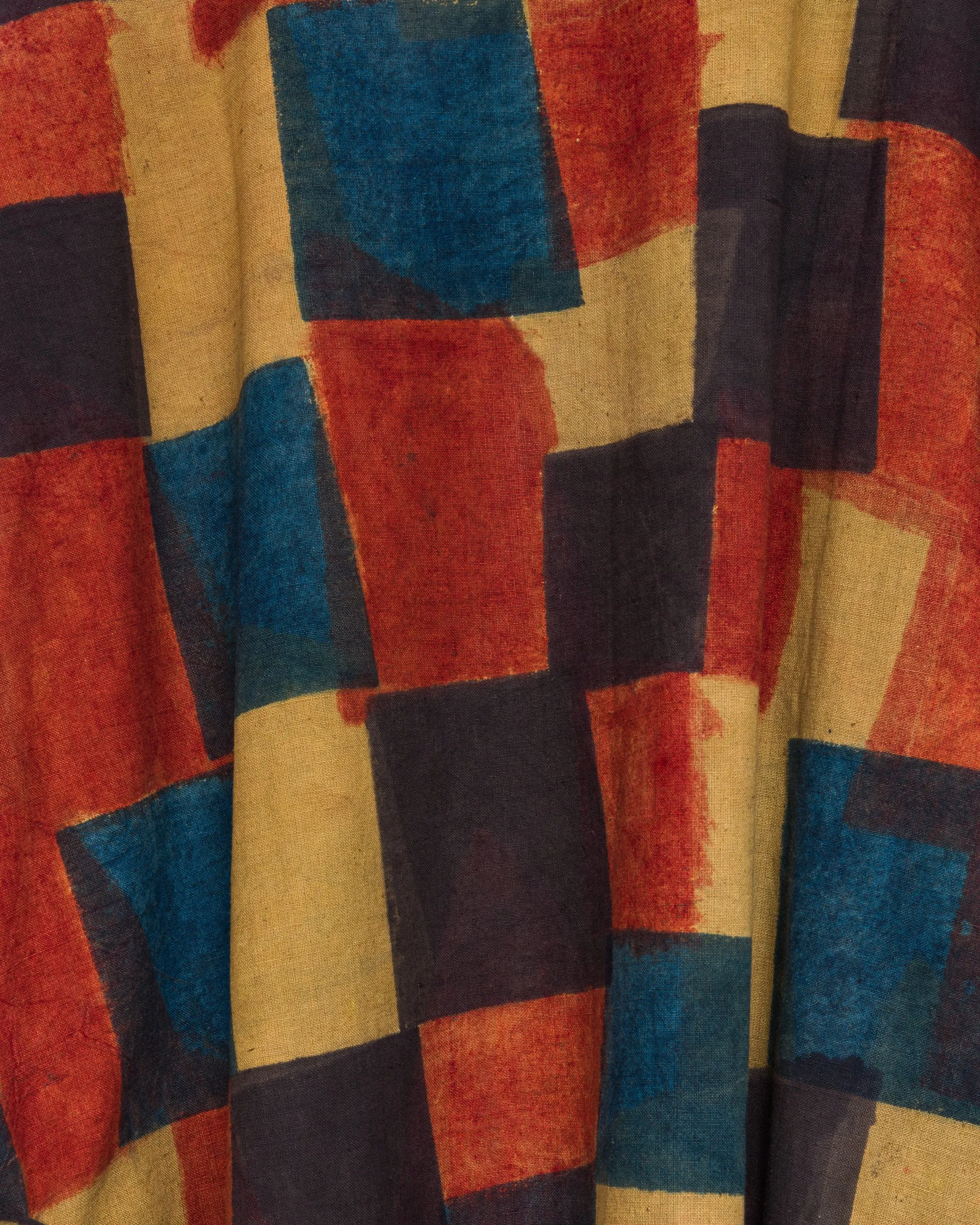 Taran Robe in Blocks