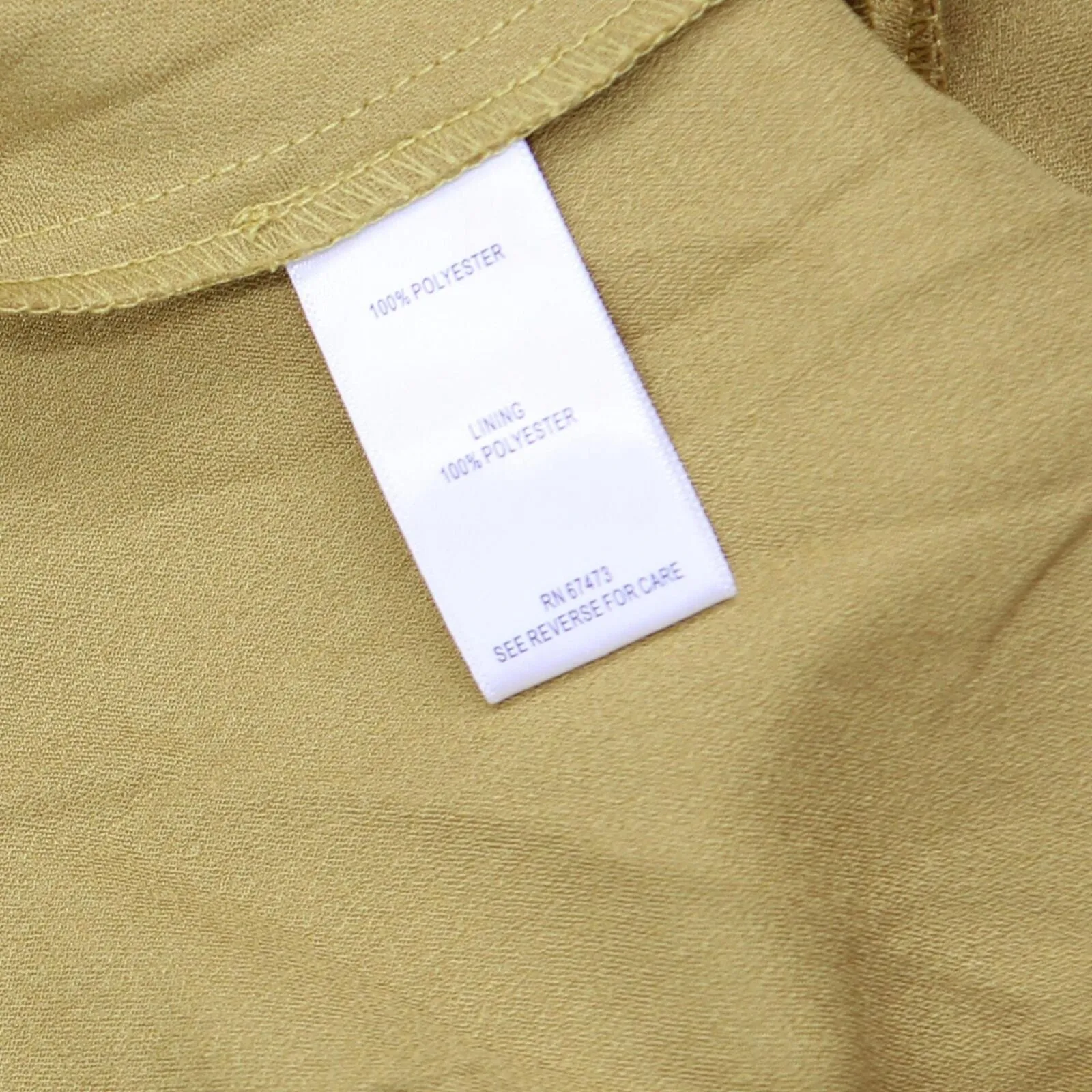 Taylor Women's Solid Satin Crepe Cocktail Midi Dress 2055M Gold Yellow 4