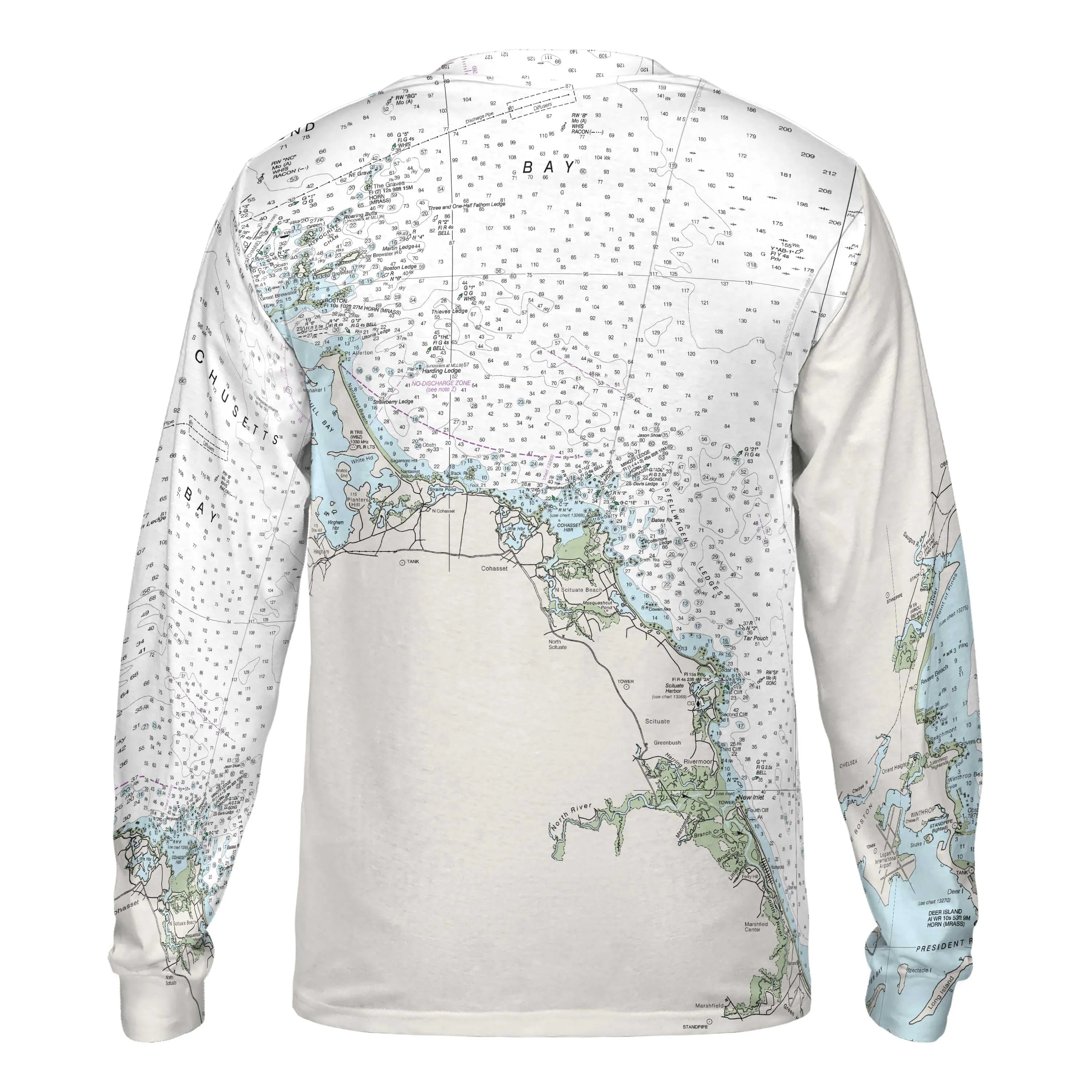 The Boston Harbor Navigator Long Sleeve Tee