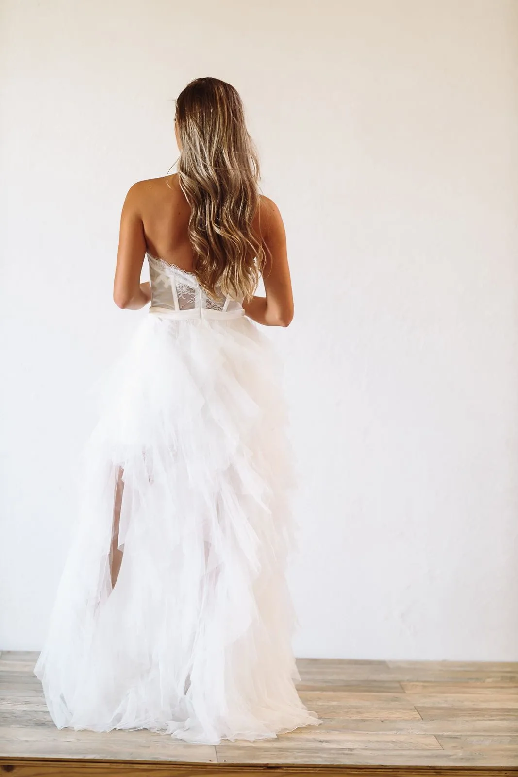 The Bradshaw Maxi Gown Dress - White