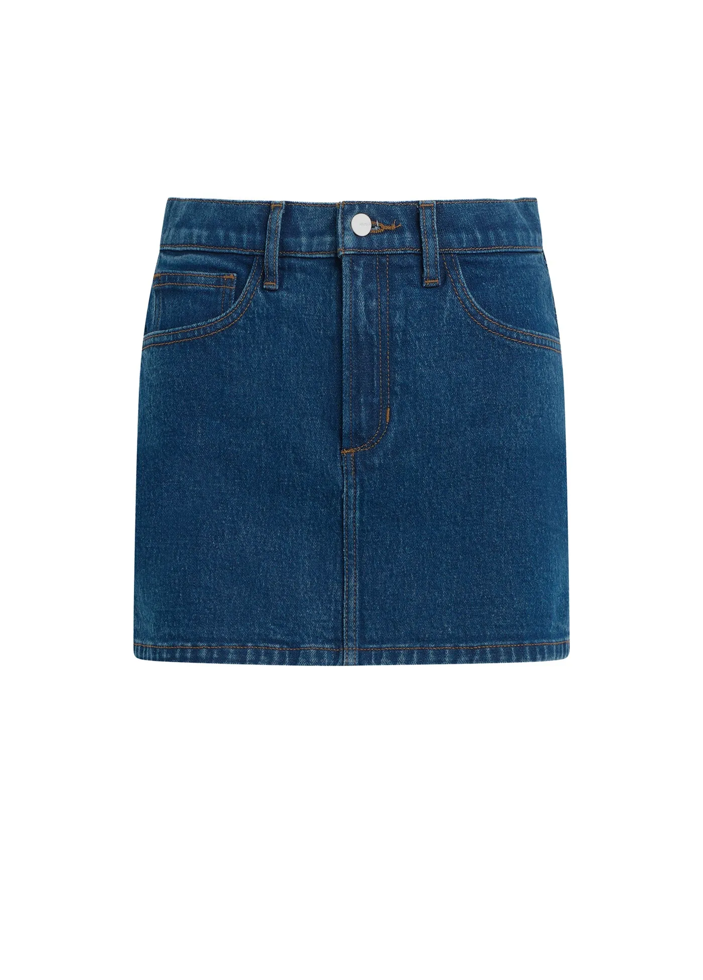 THE DENIM MICRO MINI SKIRT