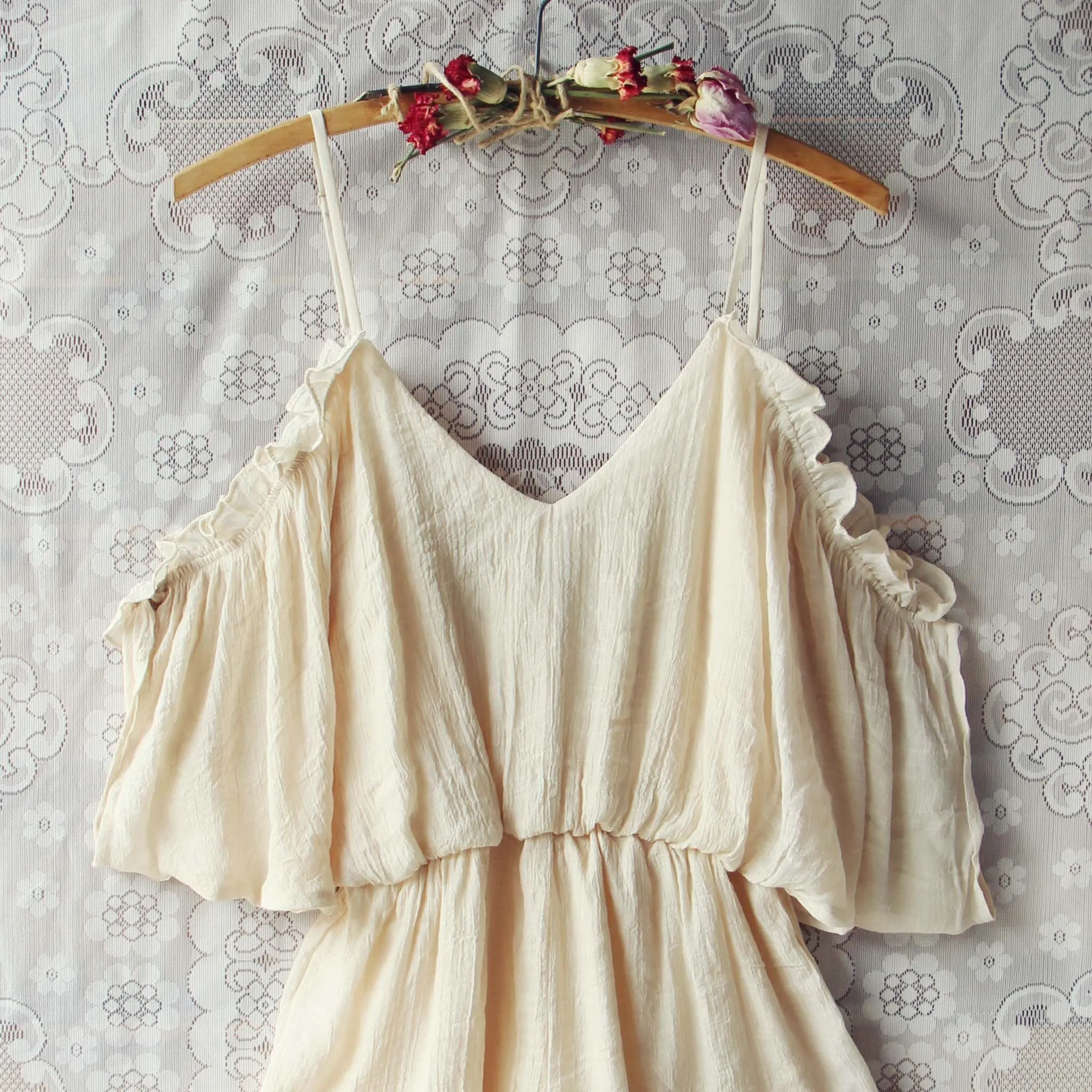 The Drifter Romper in Cream