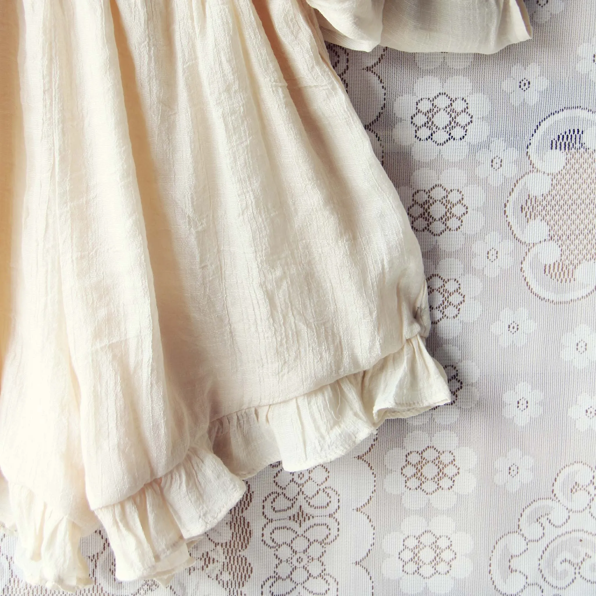 The Drifter Romper in Cream