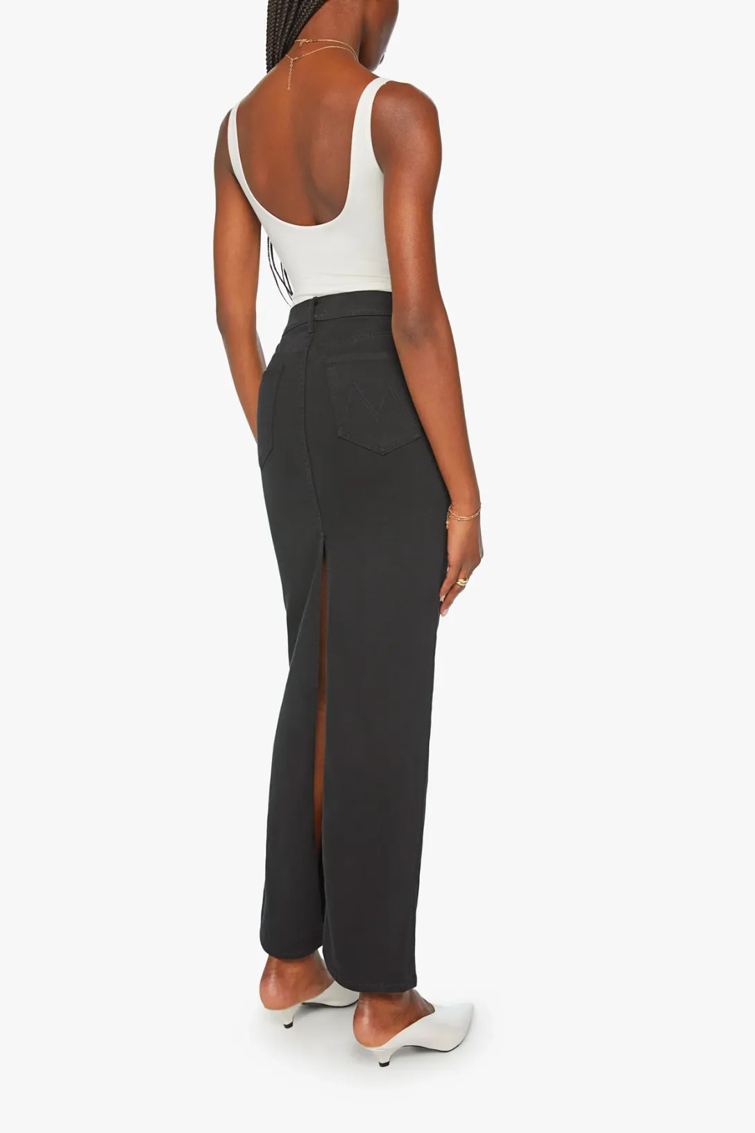 The Flagpole Denim Skirt | Pitch
