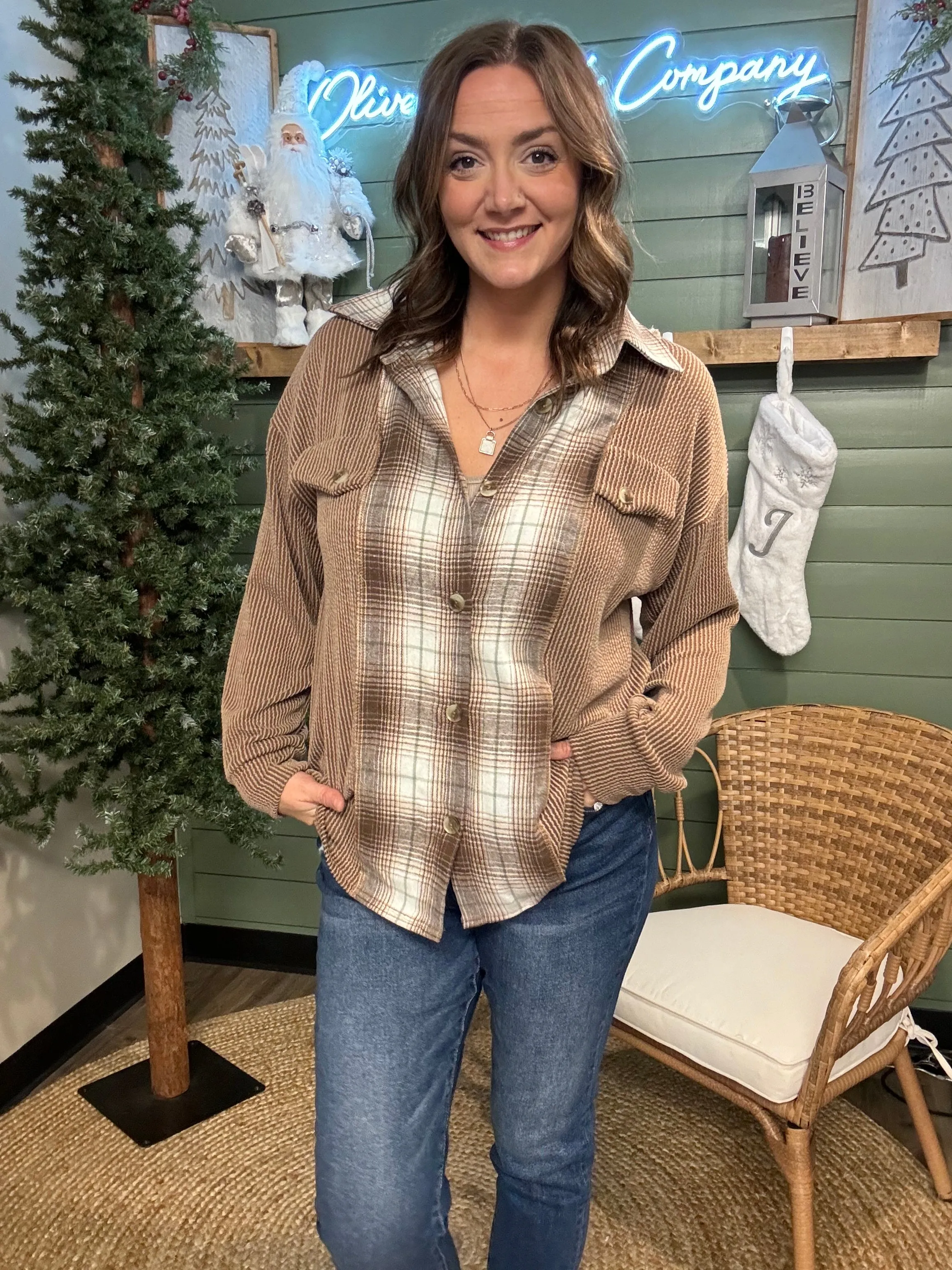 The Hannah Button up