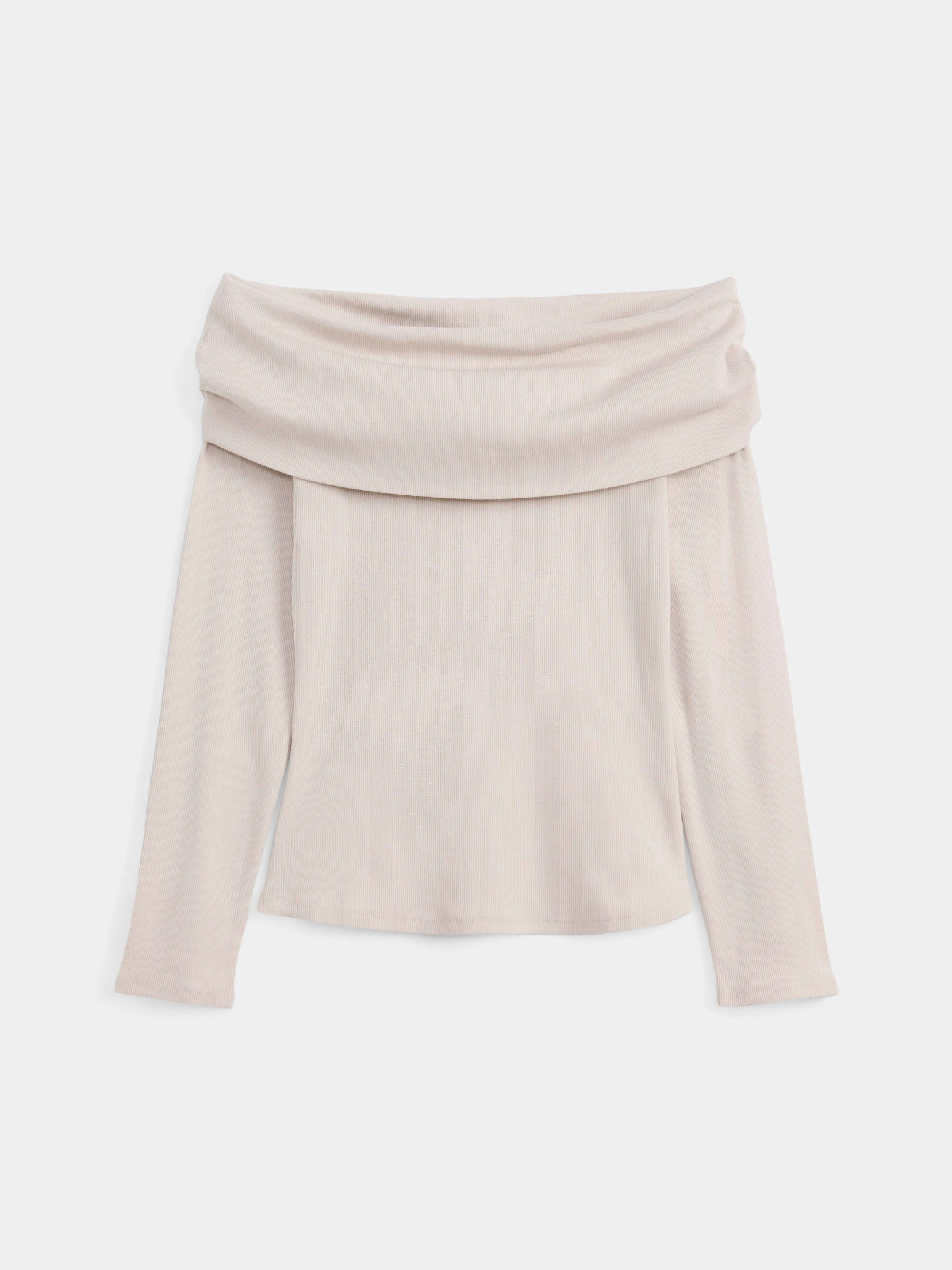 The Off Shoulder Top in Grey
