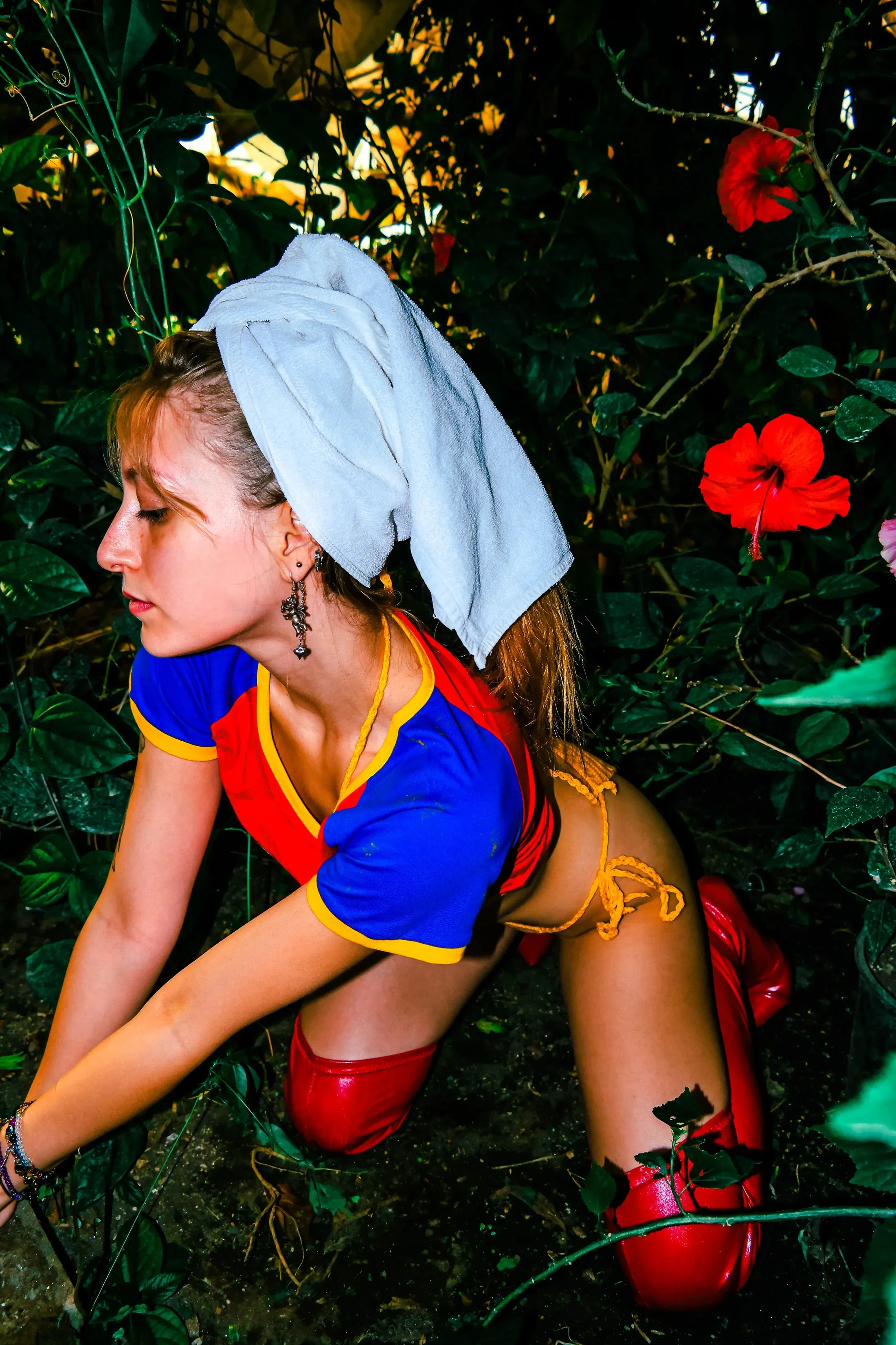 The Phoenix Remix Crop Tee
