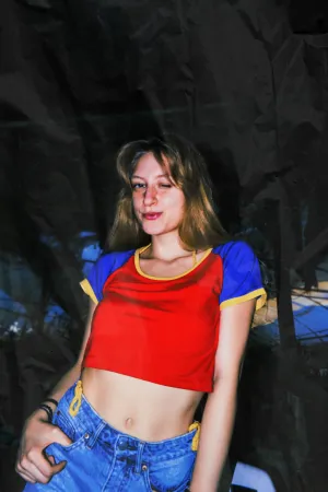 The Phoenix Remix Crop Tee