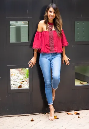 The Red Siren Top