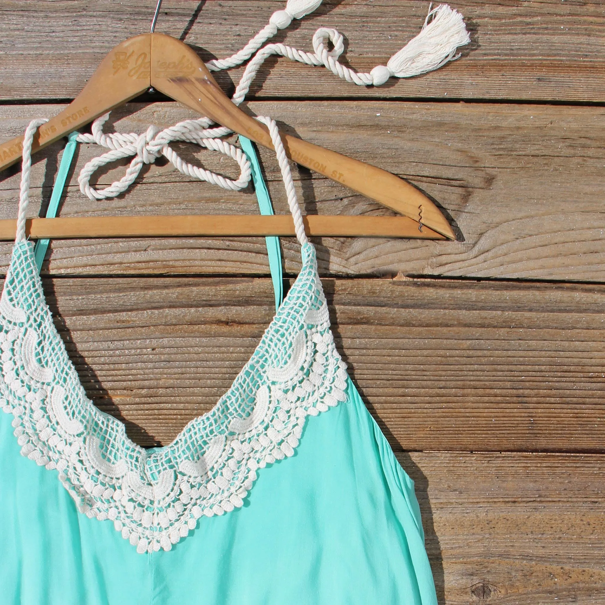 The Sable Dress in Turquoise