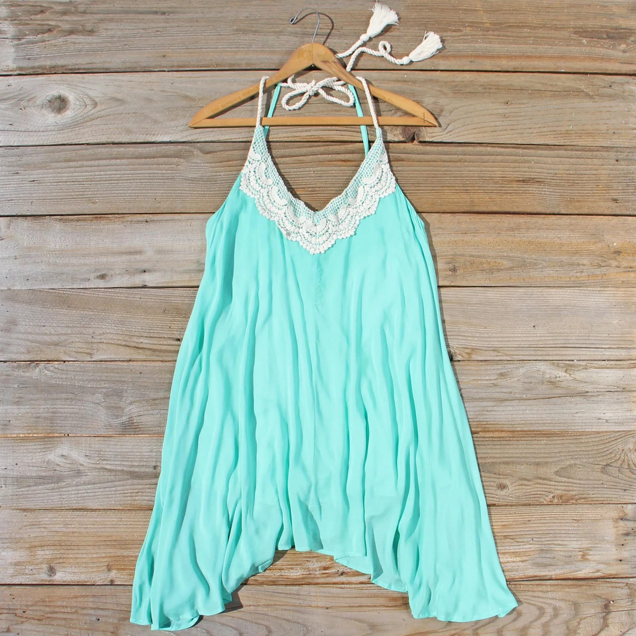 The Sable Dress in Turquoise