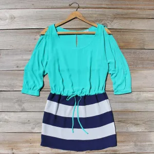 Thundering Waters Dress in Blue