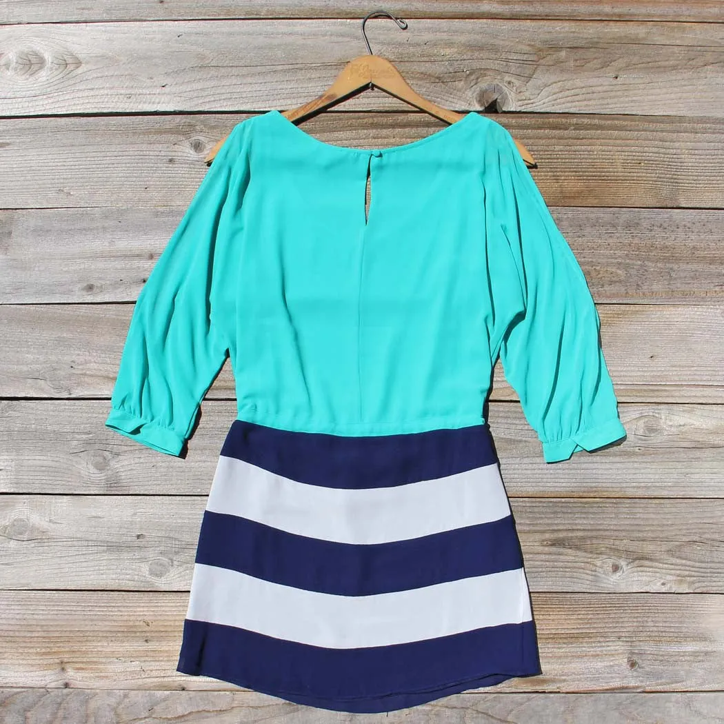 Thundering Waters Dress in Blue