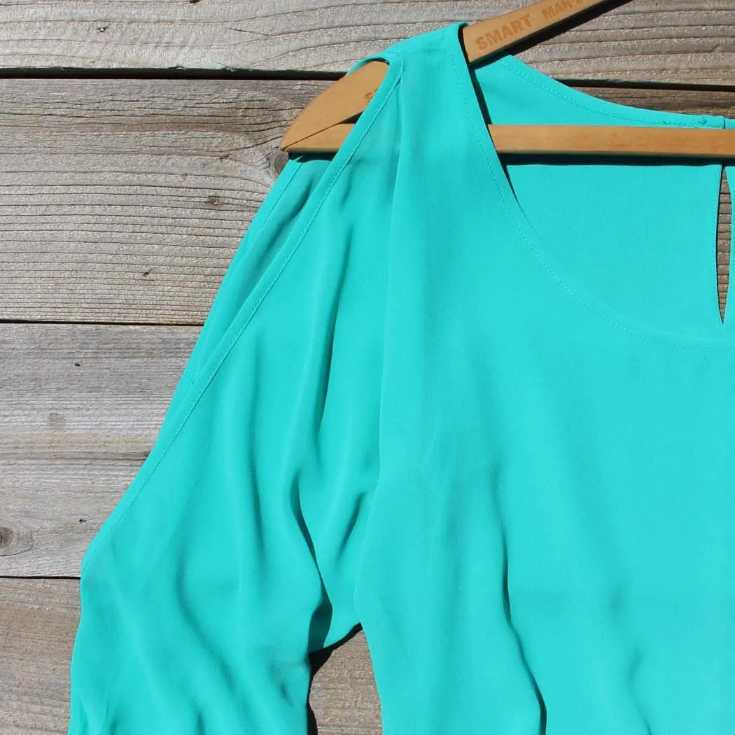 Thundering Waters Dress in Blue