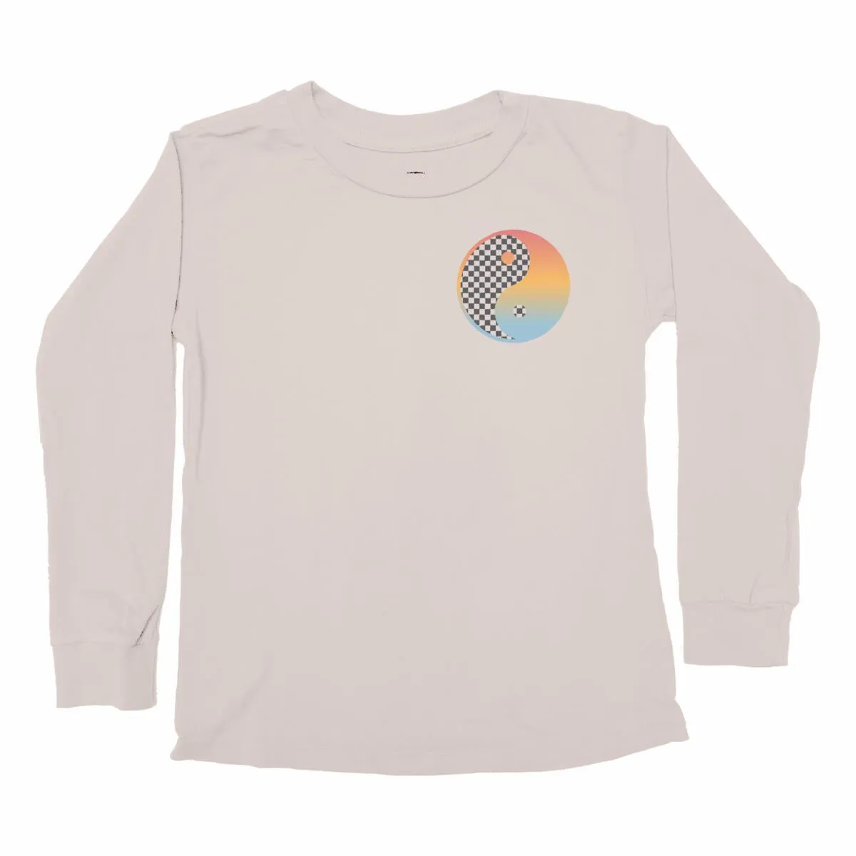 TINY WHALES- Chillin Long Sleeve Tee (cinder)