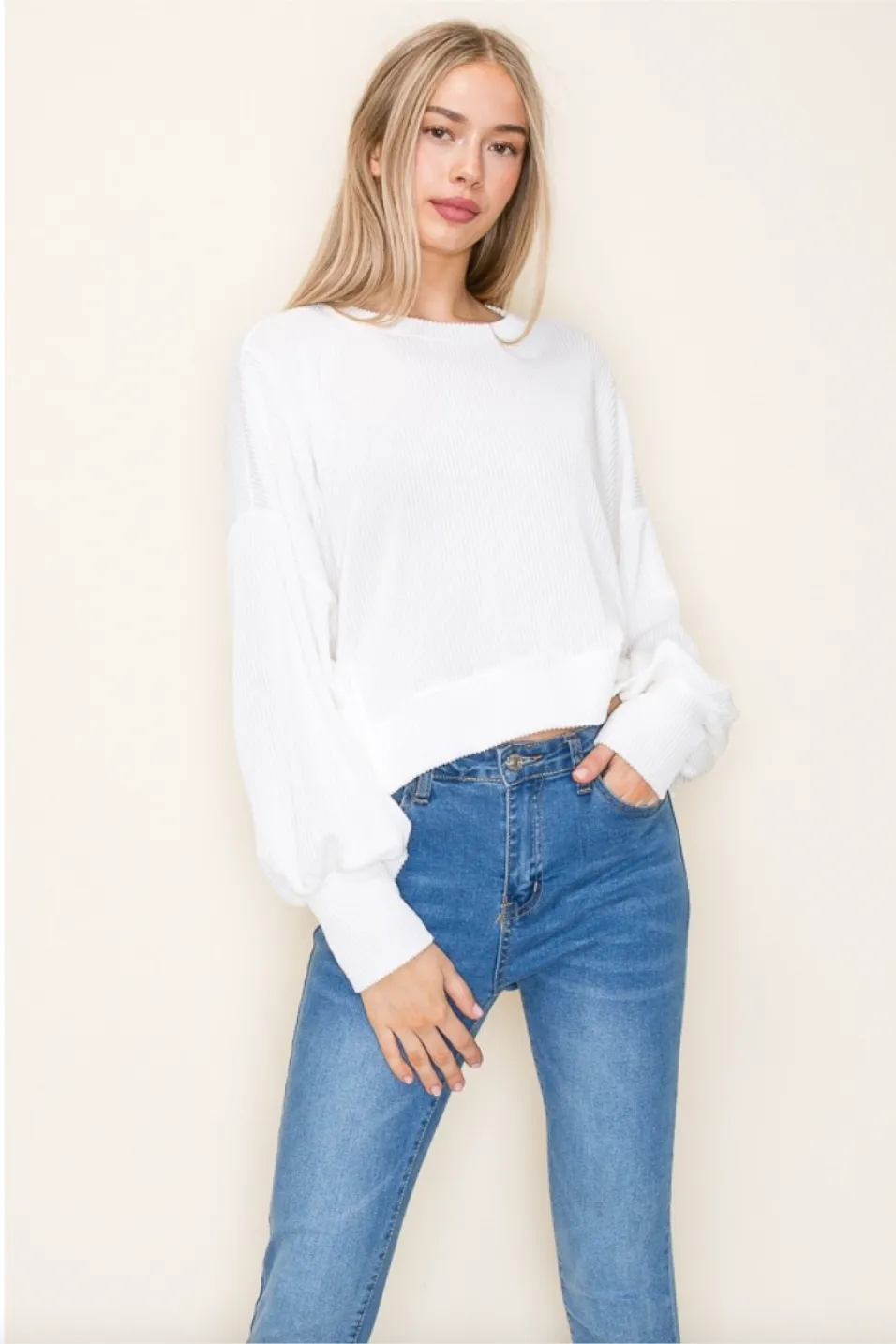 To The Heart Of It Ribbed Top-Multiple Colors Available