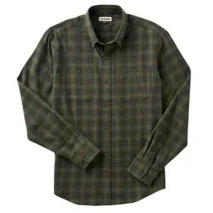 TOM BECKBE WRIGHTS TWILL SHIRT - HERITAGE GREEN