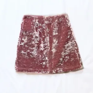 topshop moto ⋆ crushed velvet skirt