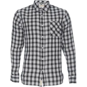 Truman Button Collar in Double Face Print