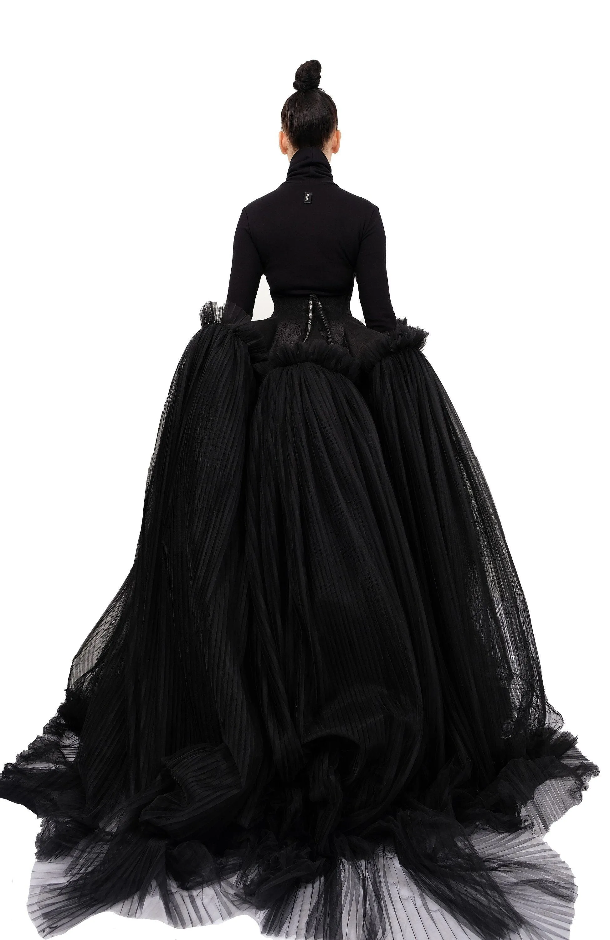 Tulle Maxi Skirt with Corset