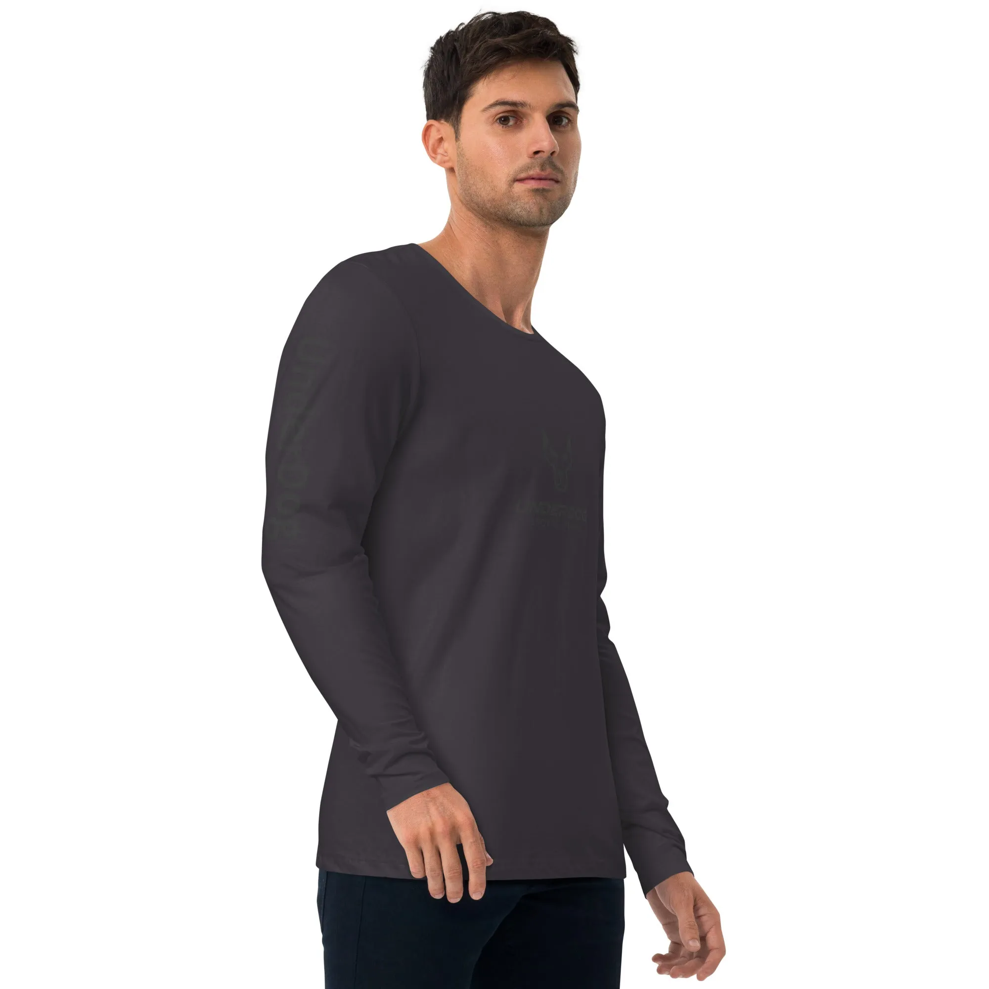 USA Long Sleeve Fitted Crew