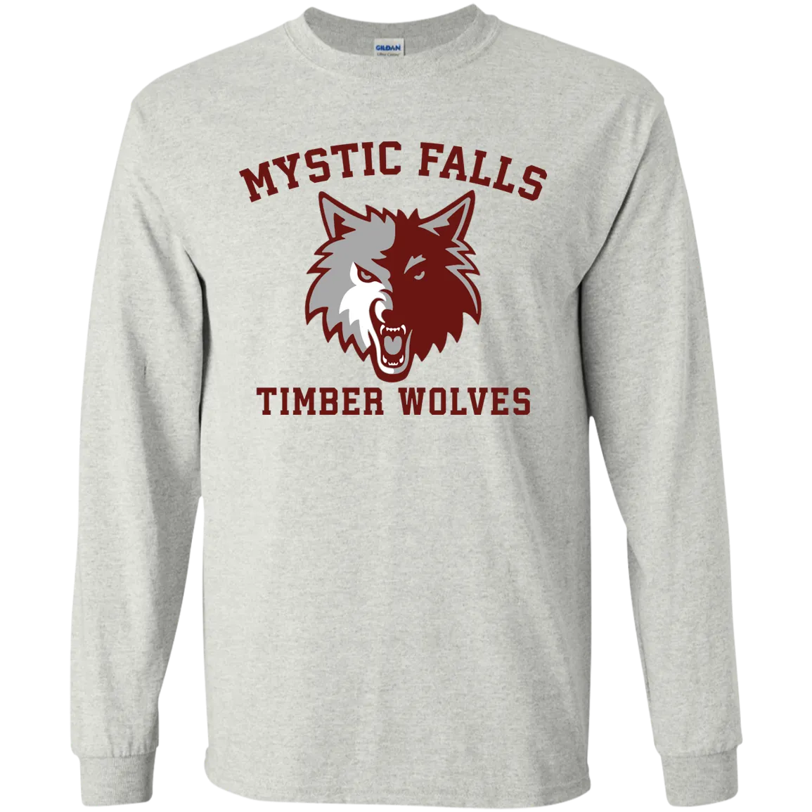 Vampire Diaries Mystic Falls Salvatore 17 Timber Wolves shirt