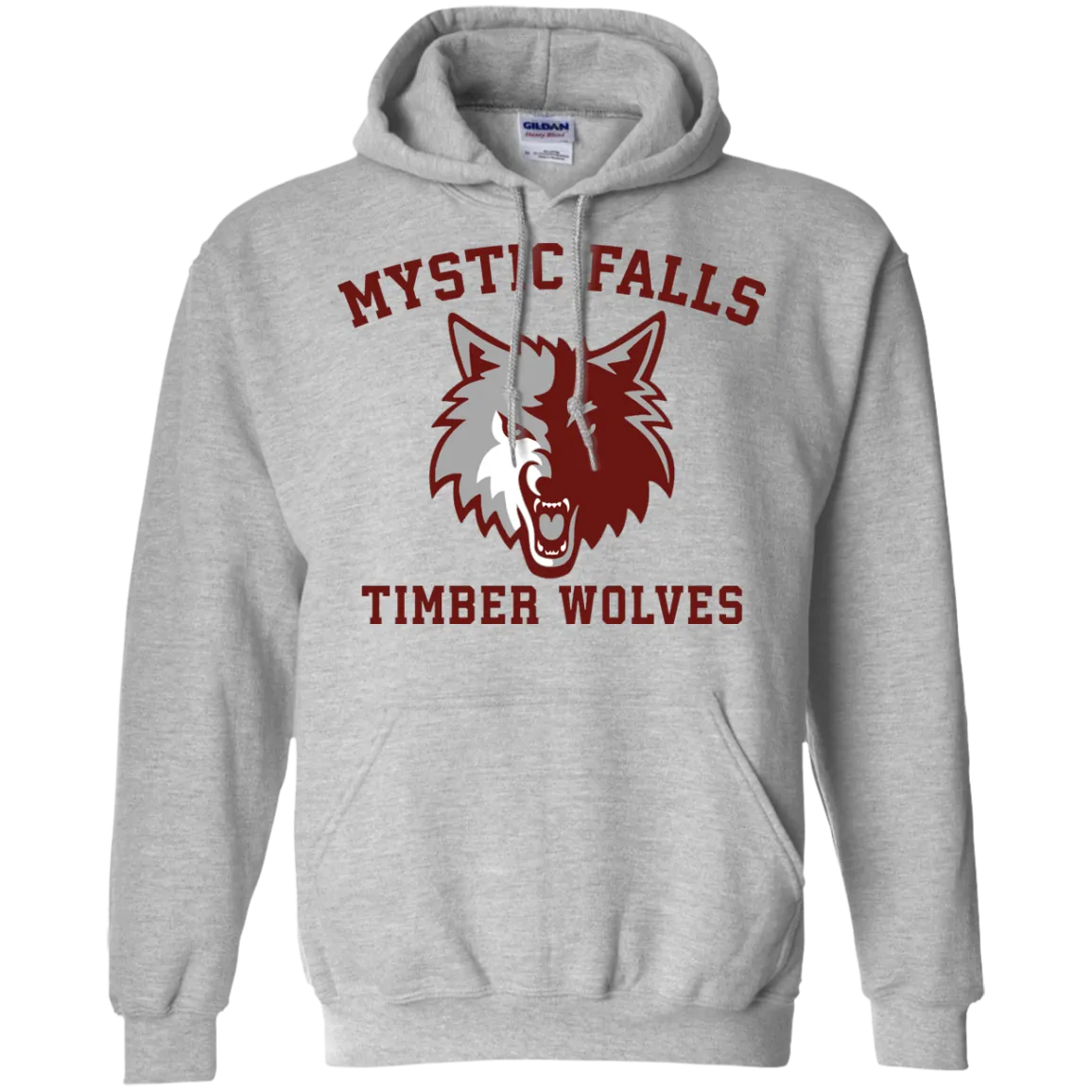 Vampire Diaries Mystic Falls Salvatore 17 Timber Wolves shirt